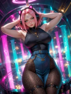 Haruno Sakura hentai ai SFW preview 19