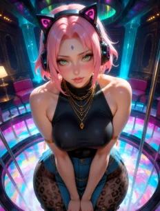 Haruno Sakura hentai ai SFW preview 2
