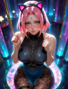 Haruno Sakura hentai ai SFW preview 3
