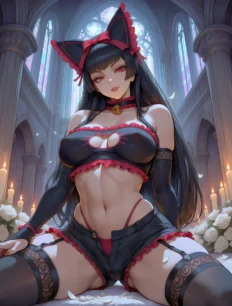 Rory Mercury hentai ai SFW preview 6