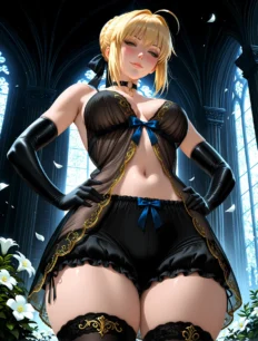 Saber hentai ai SFW preview 10