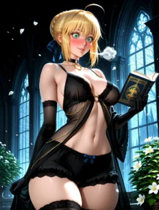 Saber hentai ai SFW preview 8