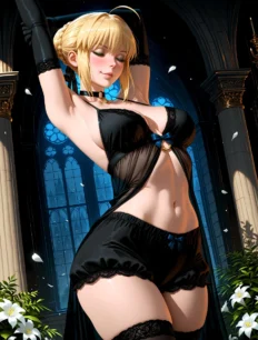Saber hentai ai SFW preview 9