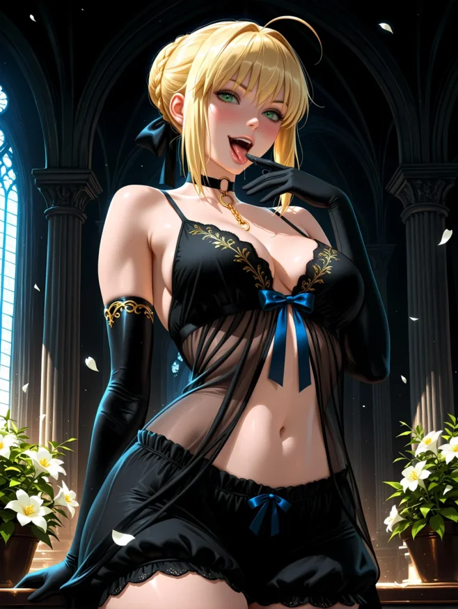 Saber hentai ai avatar