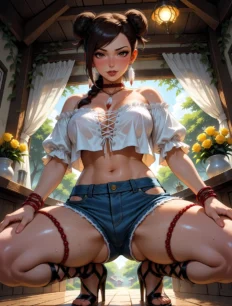Tenten hentai ai SFW preview 15