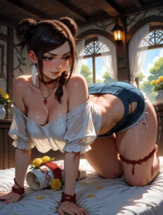 Tenten hentai ai SFW preview 8