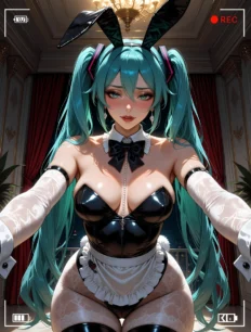 Hatsune Miku hentai ai SFW preview 16
