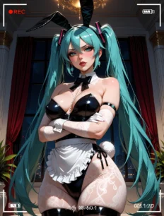 Hatsune Miku hentai ai SFW preview 21