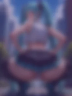 Hatsune Miku hentai ai lvl1 preview 3