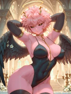 Ashido Mina hentai ai SFW preview 13