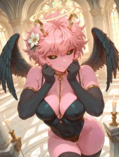 Ashido Mina hentai ai SFW preview 16