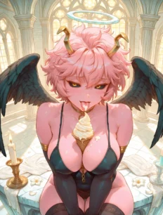 Ashido Mina hentai ai SFW preview 22