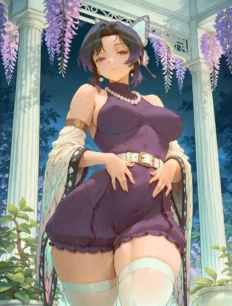 Kochou Shinobu hentai ai SFW preview 20