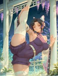 Kochou Shinobu hentai ai SFW preview 21
