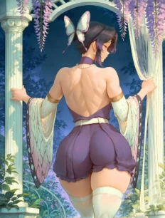 Kochou Shinobu hentai ai SFW preview 22
