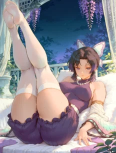 Kochou Shinobu hentai ai SFW preview 5