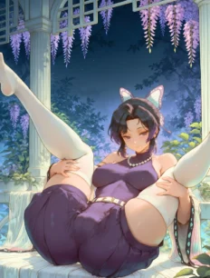 Kochou Shinobu hentai ai SFW preview 6