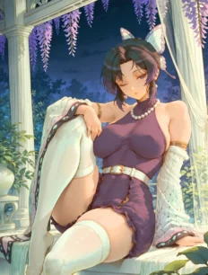 Kochou Shinobu hentai ai SFW preview 7