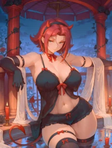 Kouzuki Kallen hentai ai SFW preview 1