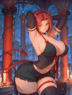 Kouzuki Kallen hentai ai SFW preview 23