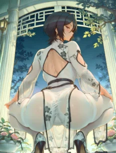 Kuchiki Rukia hentai ai SFW preview 11