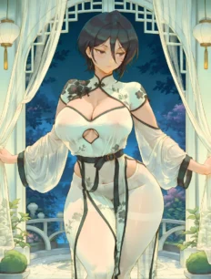Kuchiki Rukia hentai ai SFW preview 12