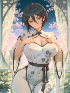 Kuchiki Rukia hentai ai SFW preview 13