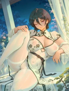 Kuchiki Rukia hentai ai SFW preview 19