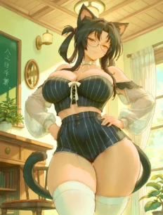 Kuroka hentai ai SFW preview 11