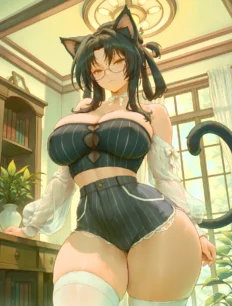 Kuroka hentai ai SFW preview 16
