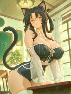 Kuroka hentai ai SFW preview 17