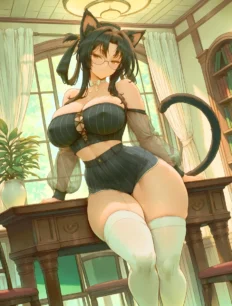 Kuroka hentai ai SFW preview 1