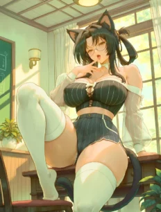 Kuroka hentai ai SFW preview 21