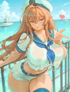 Nakiri Erina hentai ai SFW preview 10