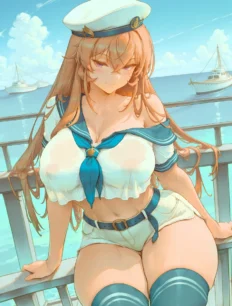 Nakiri Erina hentai ai SFW preview 14