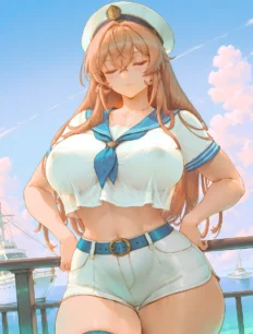 Nakiri Erina hentai ai SFW preview 1