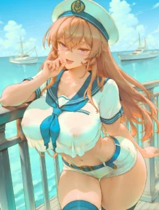 Nakiri Erina hentai ai SFW preview 8