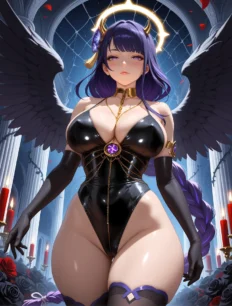 Raiden Shogun hentai ai SFW preview 17