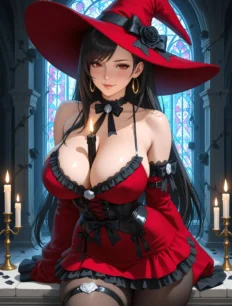 Tifa Lockhart hentai ai SFW preview 10