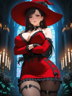 Tifa Lockhart hentai ai SFW preview 13
