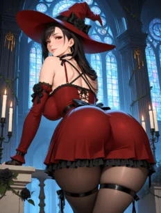 Tifa Lockhart hentai ai SFW preview 14