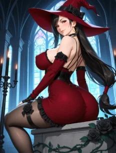 Tifa Lockhart hentai ai SFW preview 23