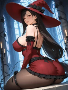 Tifa Lockhart hentai ai SFW preview 2