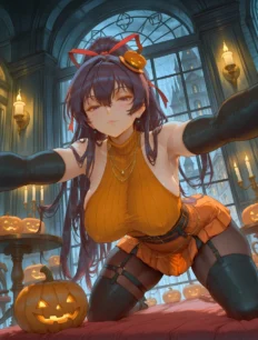 Yatogami Tohka hentai ai SFW preview 17