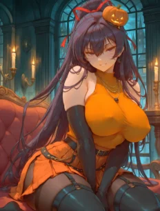 Yatogami Tohka hentai ai SFW preview 19