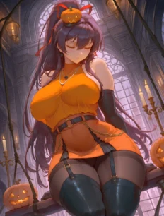 Yatogami Tohka hentai ai SFW preview 1