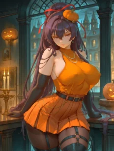 Yatogami Tohka hentai ai SFW preview 23