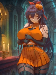Yatogami Tohka hentai ai SFW preview 26