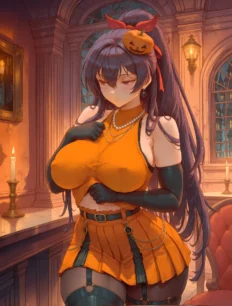 Yatogami Tohka hentai ai SFW preview 27