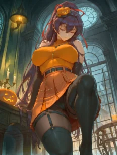 Yatogami Tohka hentai ai SFW preview 7